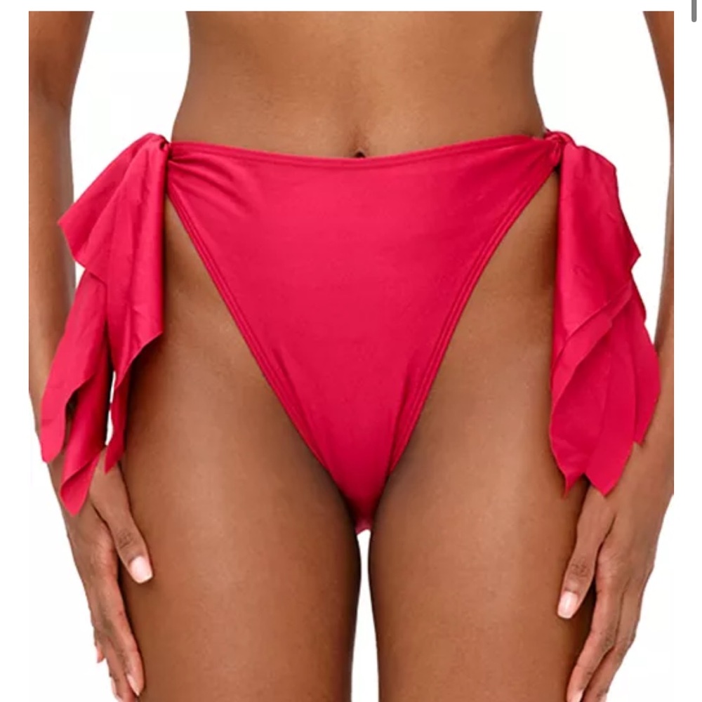 Andrea Iyamah Rai Ruby Bikini bottom size small nwt